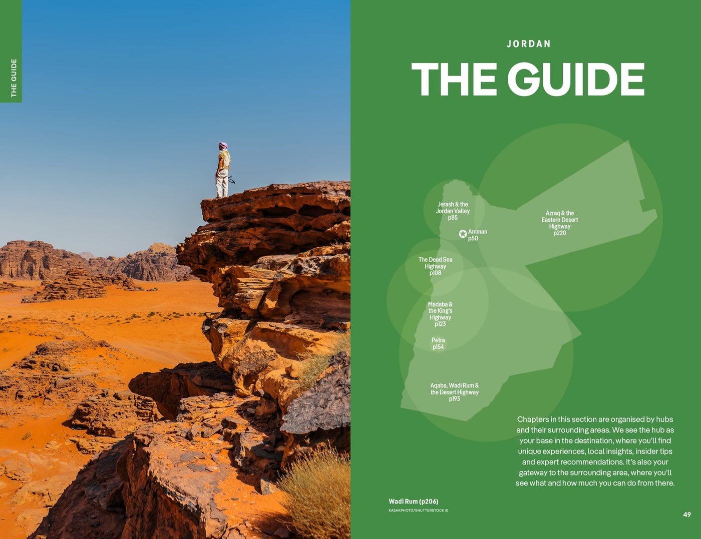 Lonely Planet Jordan inside page 10