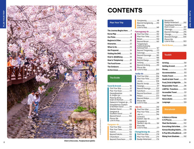 Lonely Planet Korea inside page 1