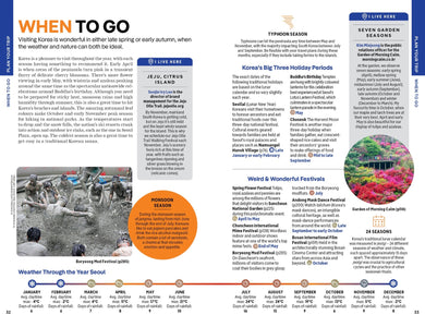 Lonely Planet Korea inside page 6