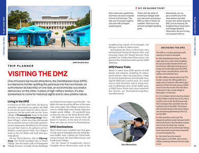 Lonely Planet Korea inside page 8