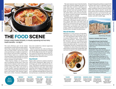 Lonely Planet Korea inside page 9