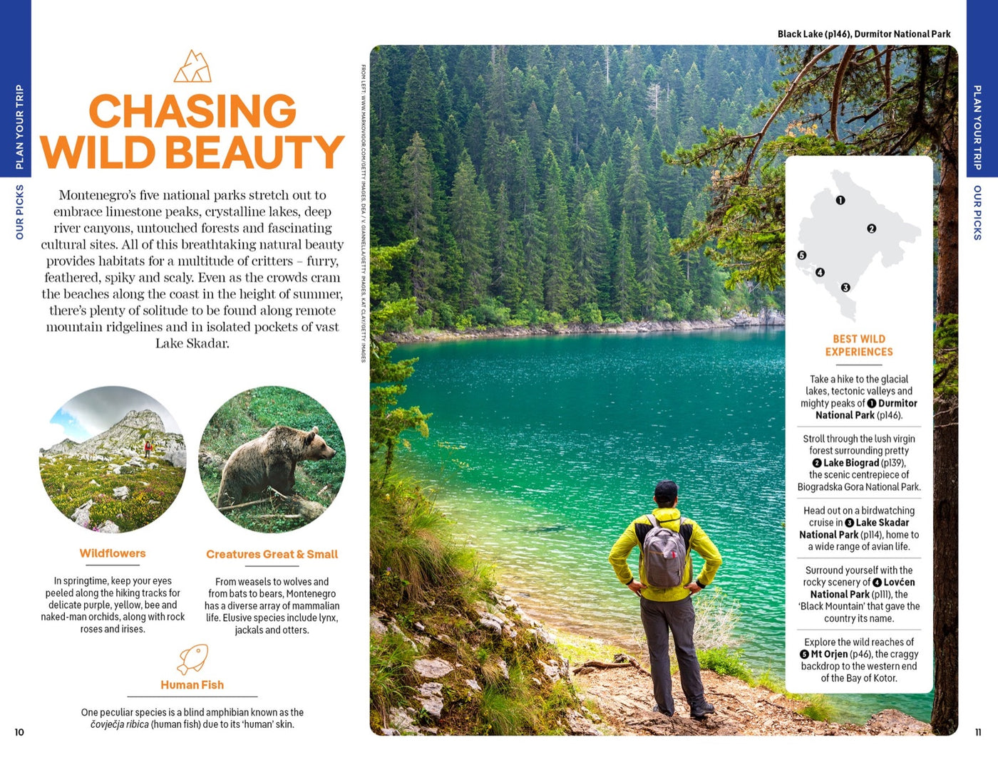 Lonely Planet Montenegro inside page 3