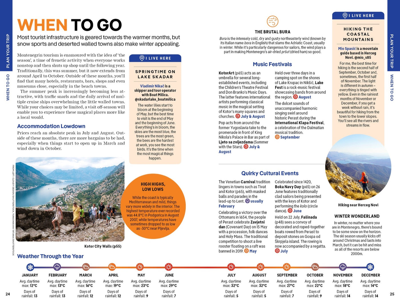 Lonely Planet Montenegro inside page 5
