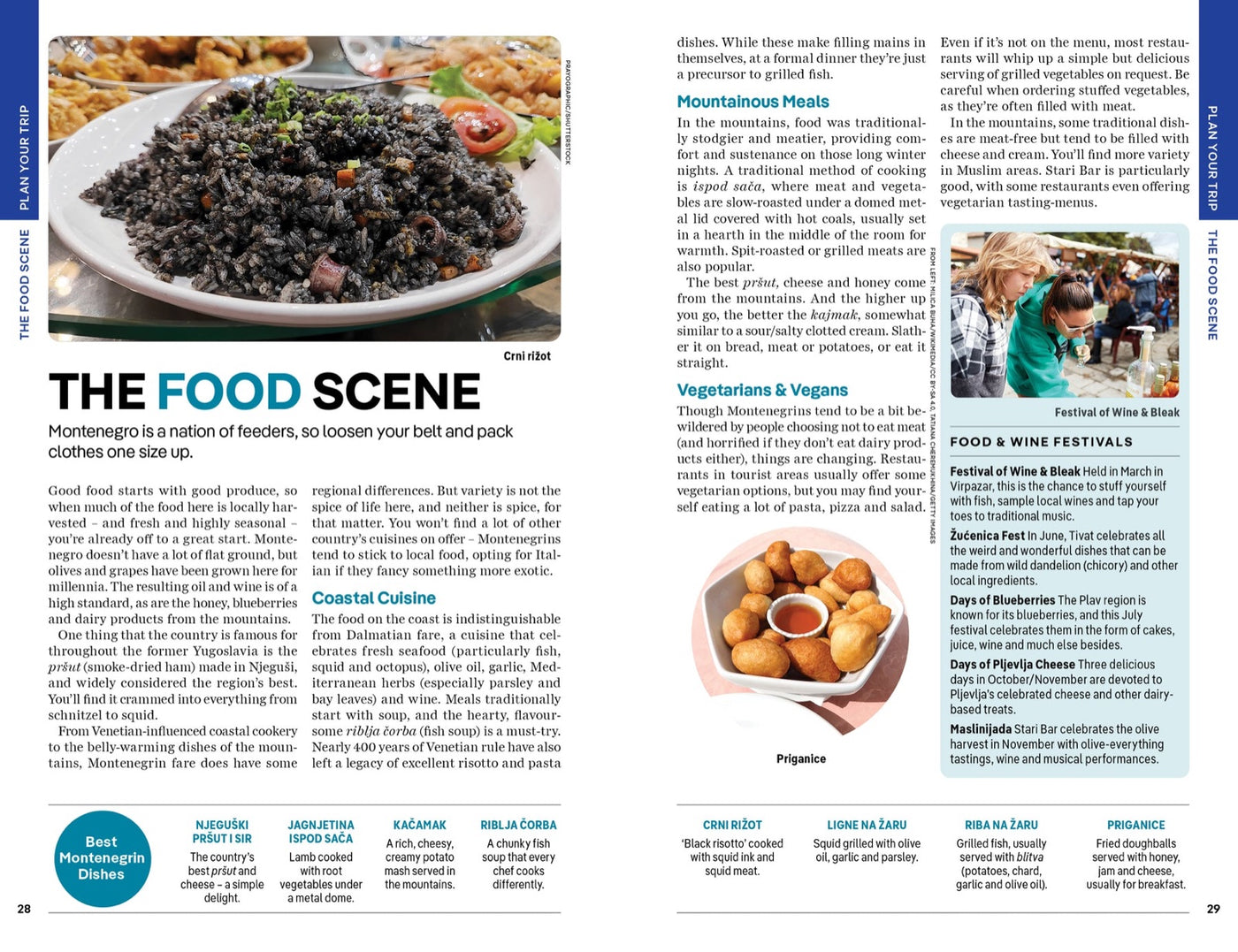 Lonely Planet Montenegro inside page 7