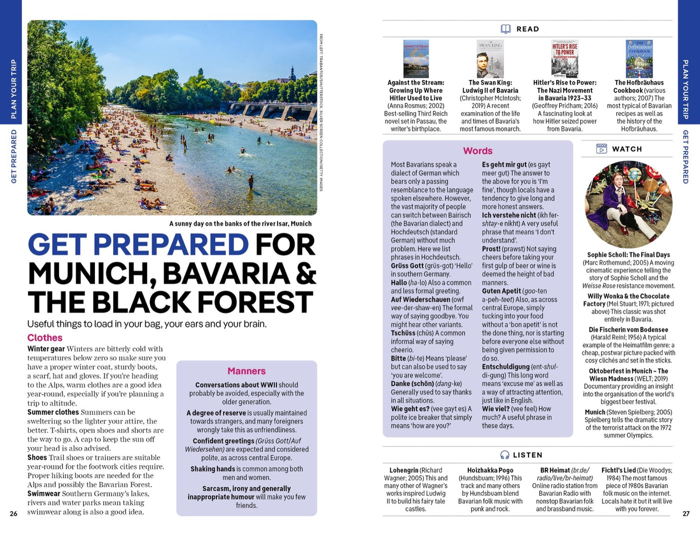 Lonely Planet Munich, Bavaria & the Black Forest inside page 6