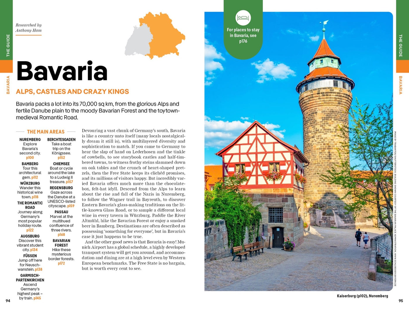 Lonely Planet Munich, Bavaria & the Black Forest inside page 10