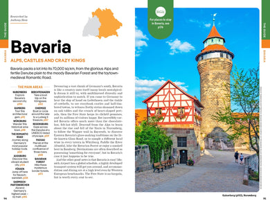 Lonely Planet Munich, Bavaria & the Black Forest inside page 10