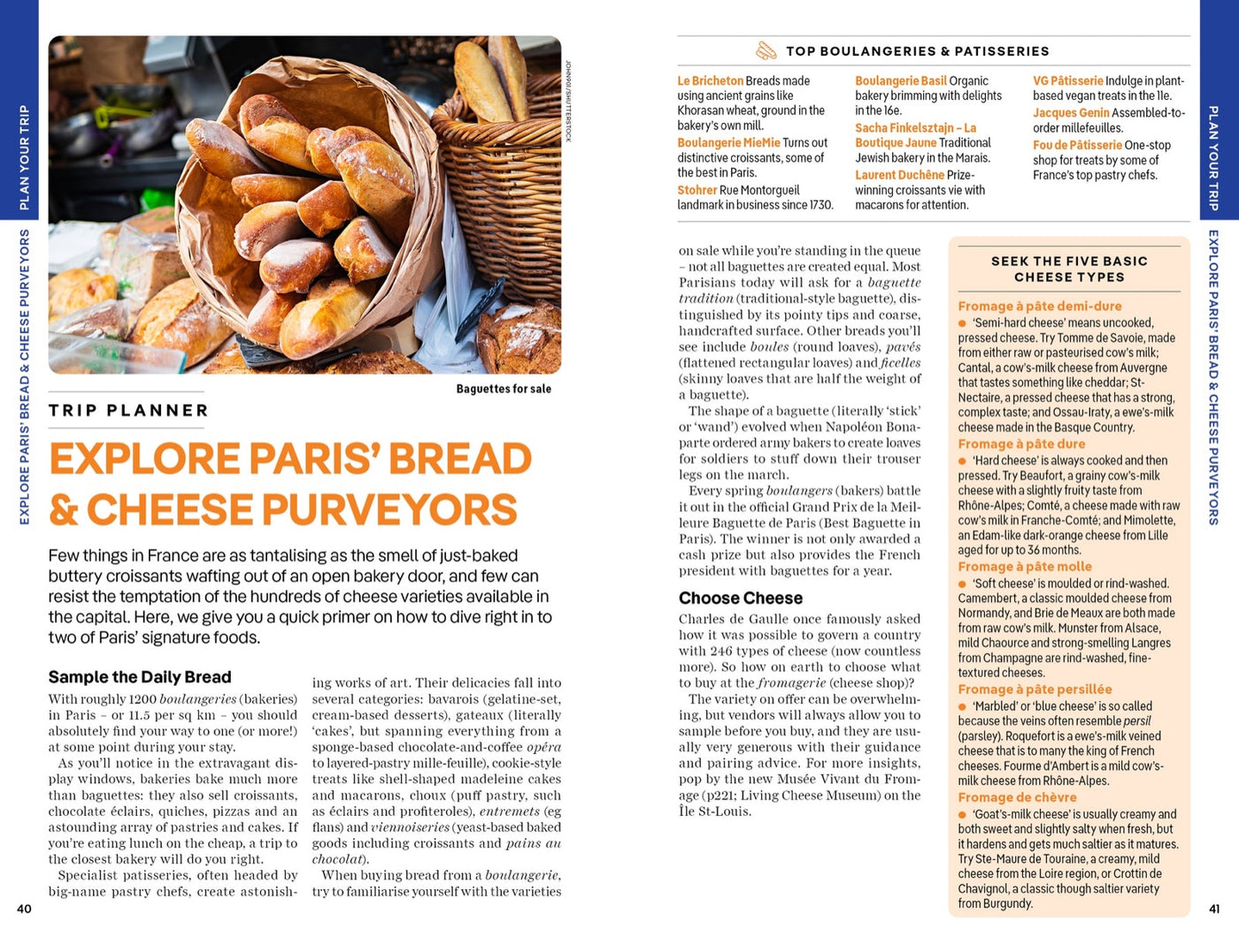 Lonely Planet Paris inside page 7