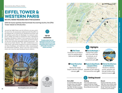 Lonely Planet Paris inside page 10