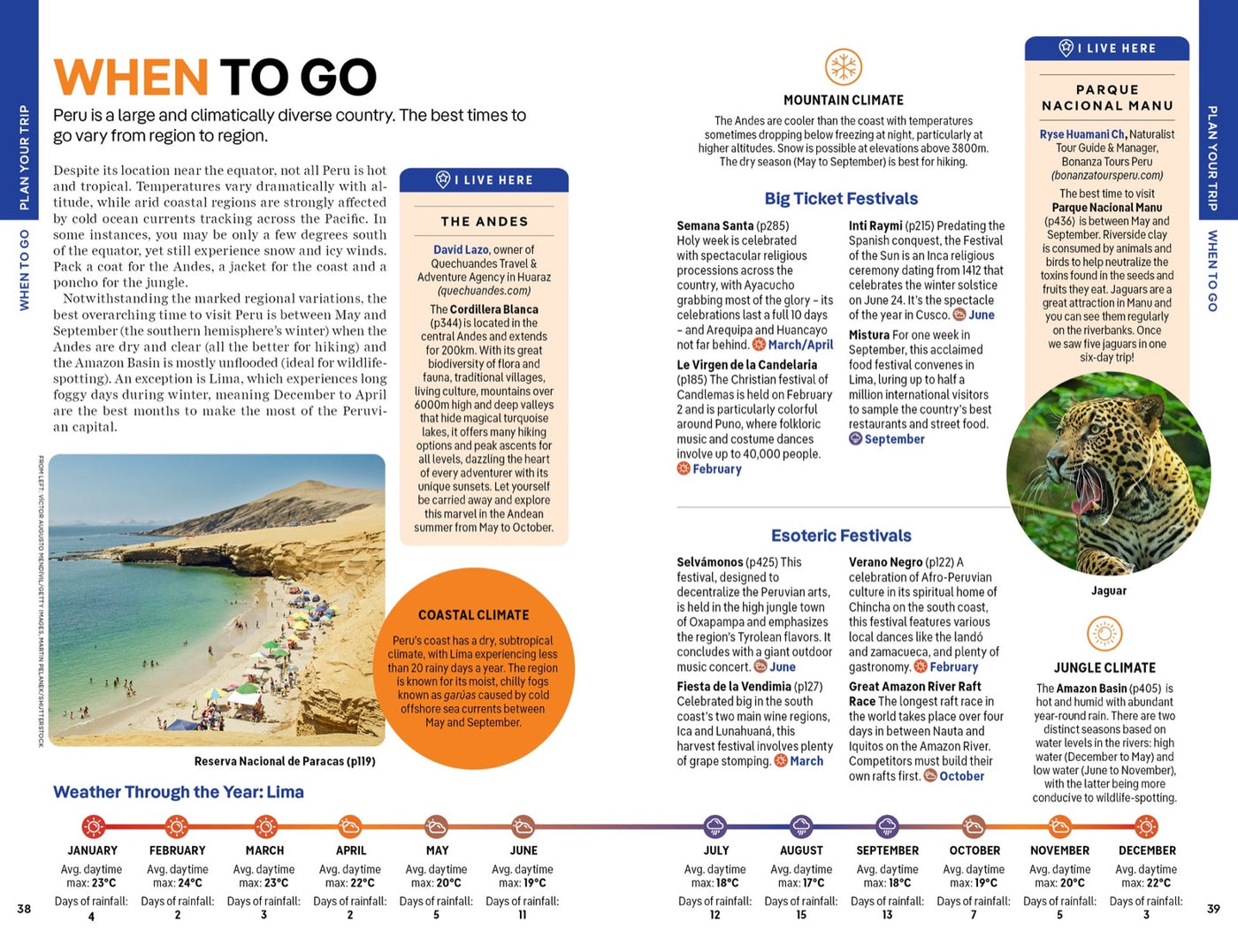 Lonely Planet Peru inside page 6