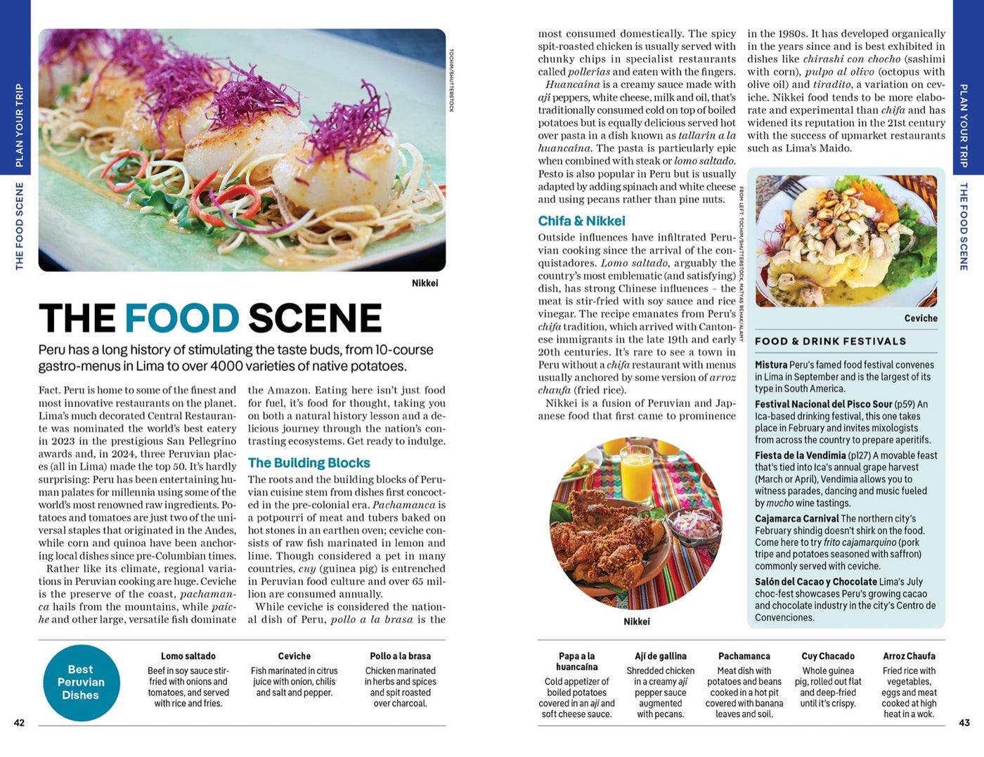 Lonely Planet Peru inside page 8