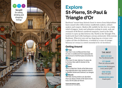 Lonely Planet Pocket Bordeaux inside page 8