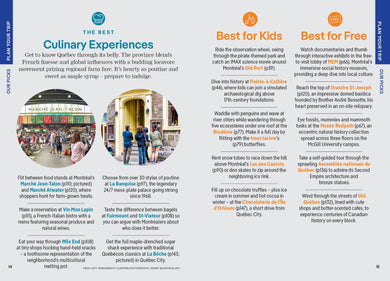 Lonely Planet Pocket Montreal & Quebec City inside page 2