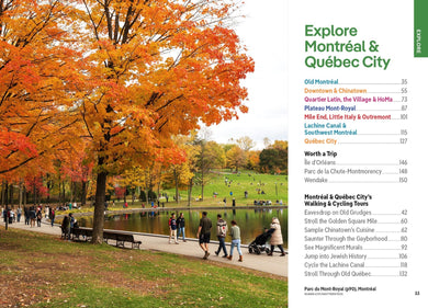 Lonely Planet Pocket Montreal & Quebec City inside page 7