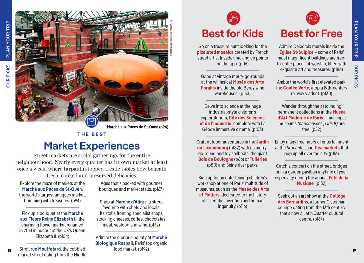 Lonely Planet Pocket Paris inside page 2
