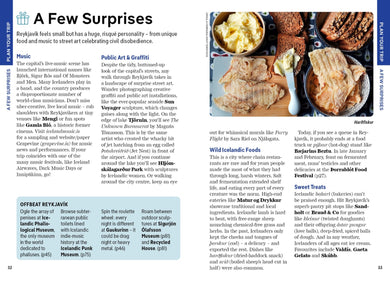 Lonely Planet Pocket Reykjavik & Southwest Iceland inside page 6