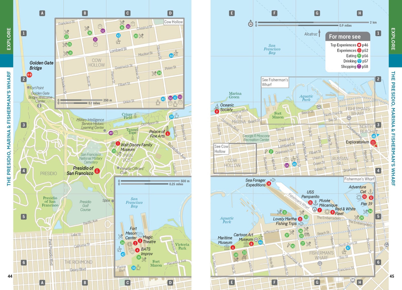 Lonely Planet Pocket San Francisco inside page 9