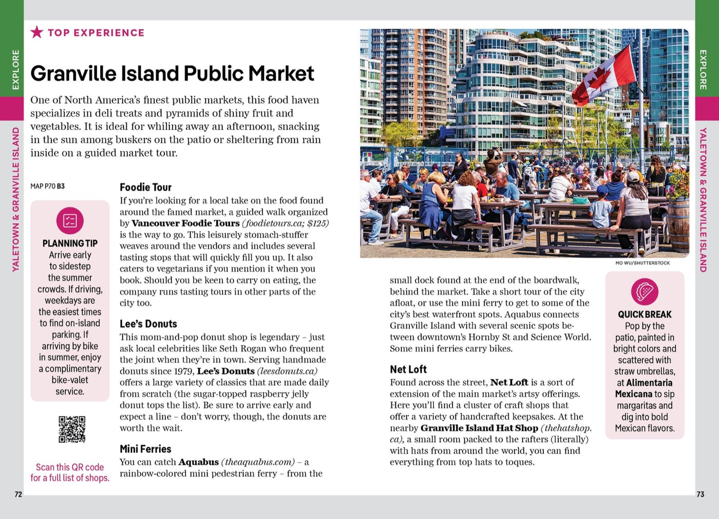 Lonely Planet Pocket Vancouver inside page 10