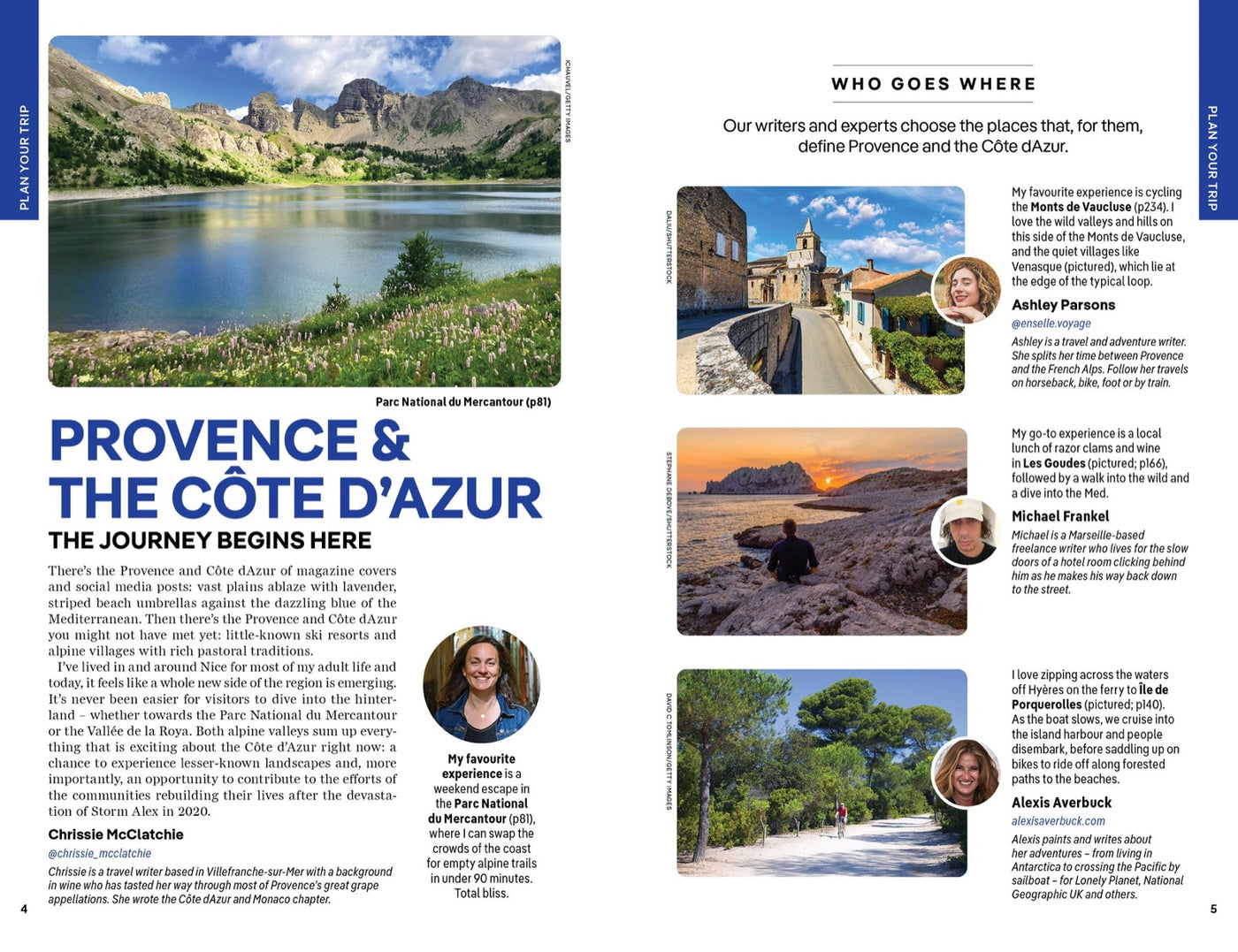 Lonely Planet Provence & the Cote d'Azur inside page 1