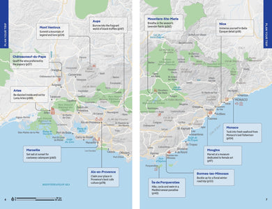 Lonely Planet Provence & the Cote d'Azur inside page 2