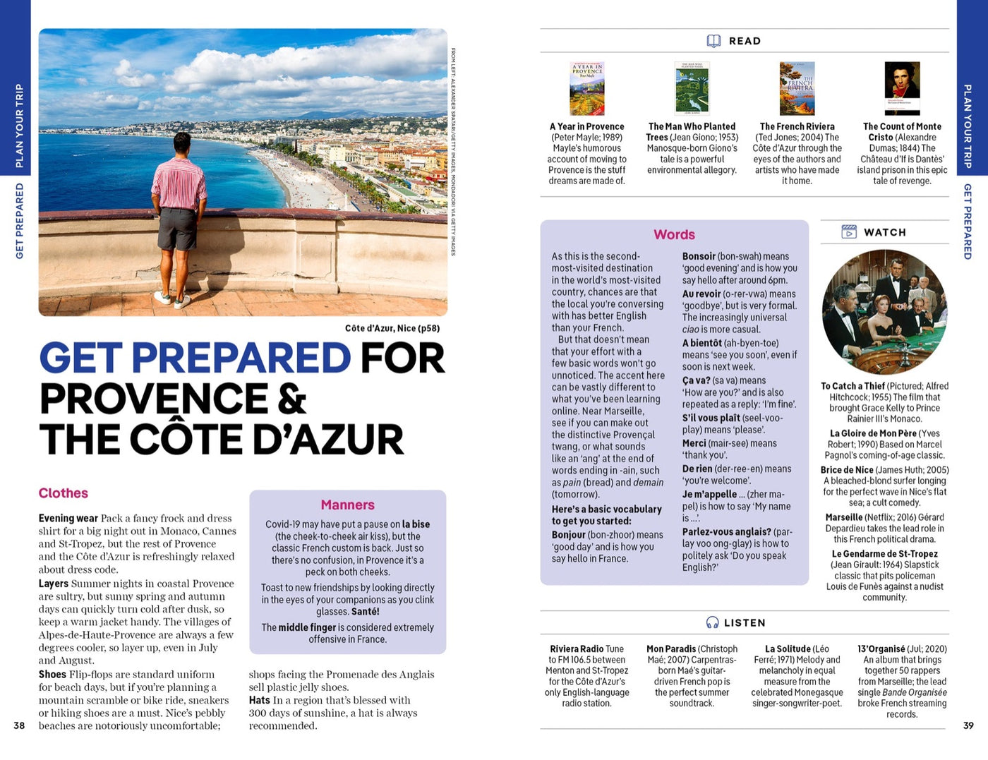 Lonely Planet Provence & the Cote d'Azur inside page 6