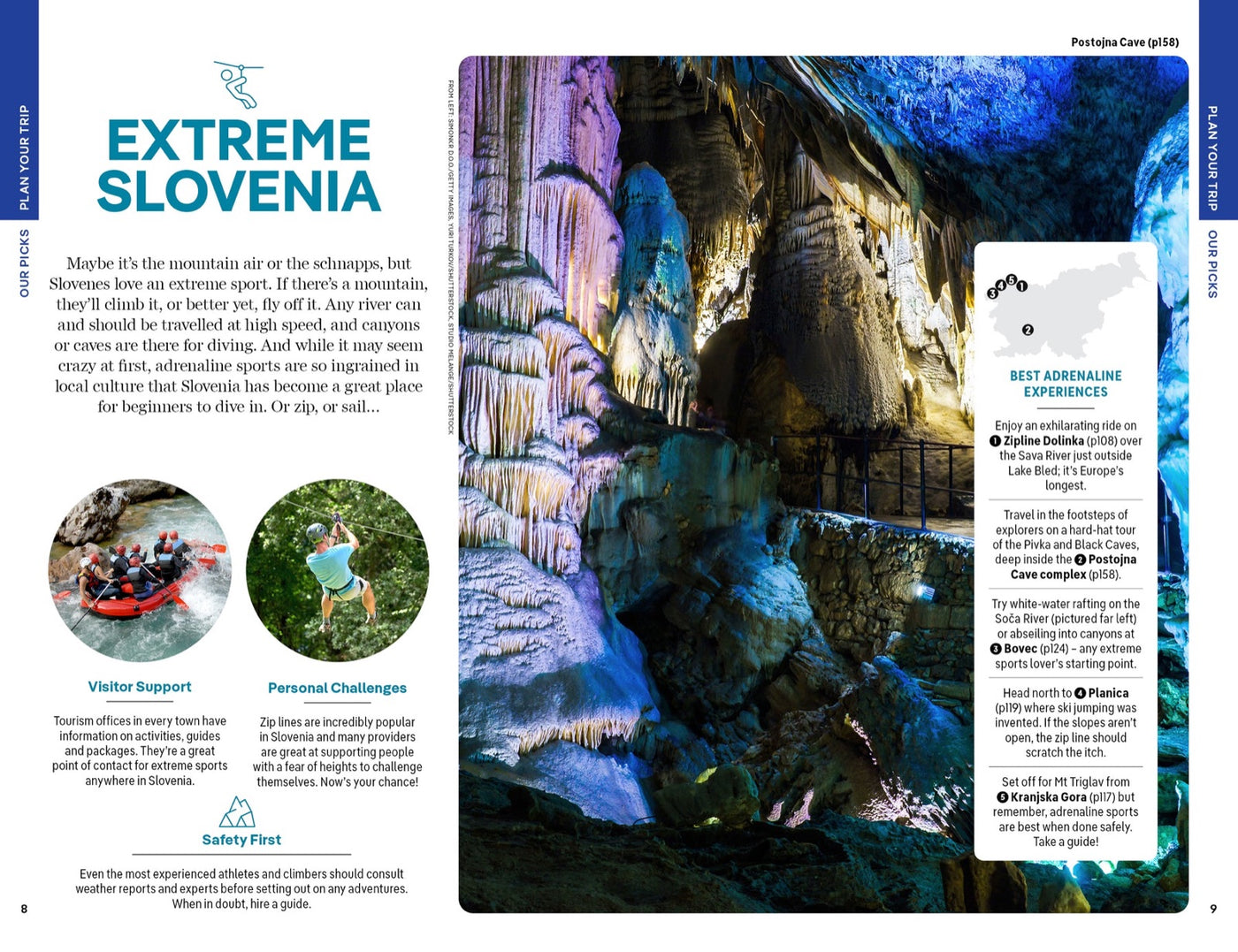 Lonely Planet Slovenia inside page 3