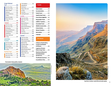 Lonely Planet South Africa, Lesotho & Eswatini inside page 2