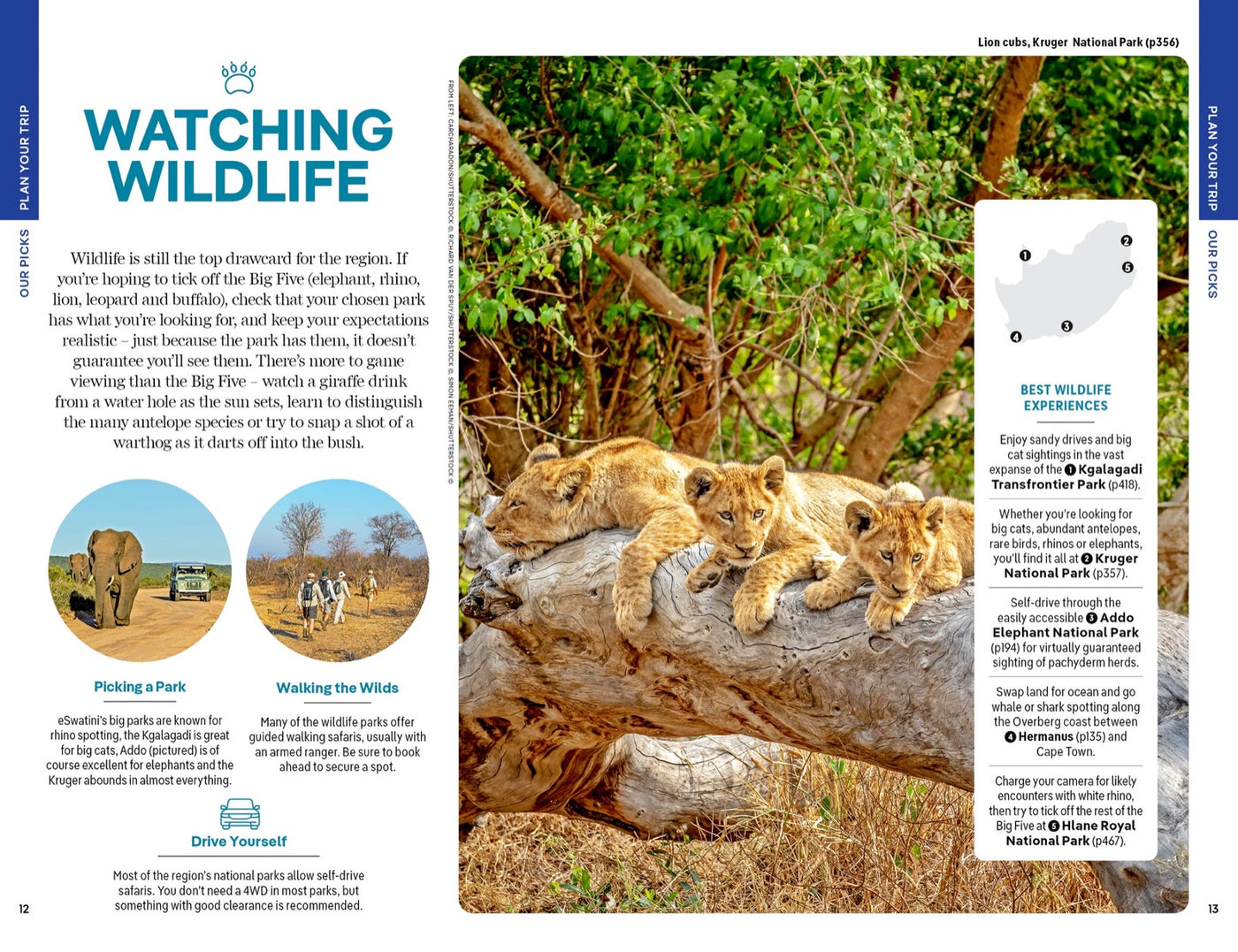 Lonely Planet South Africa, Lesotho & Eswatini inside page 5