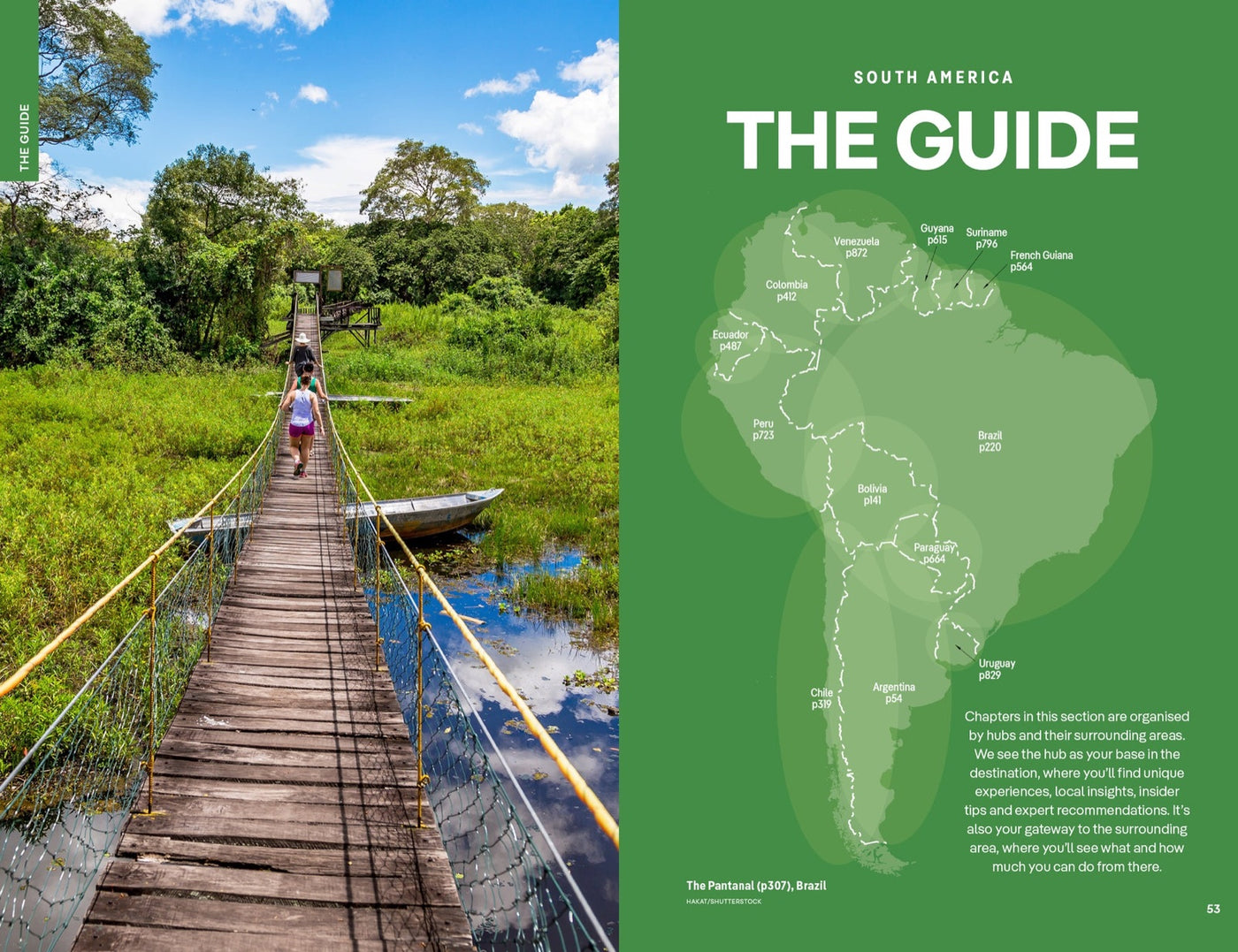 Lonely Planet South America inside page 9