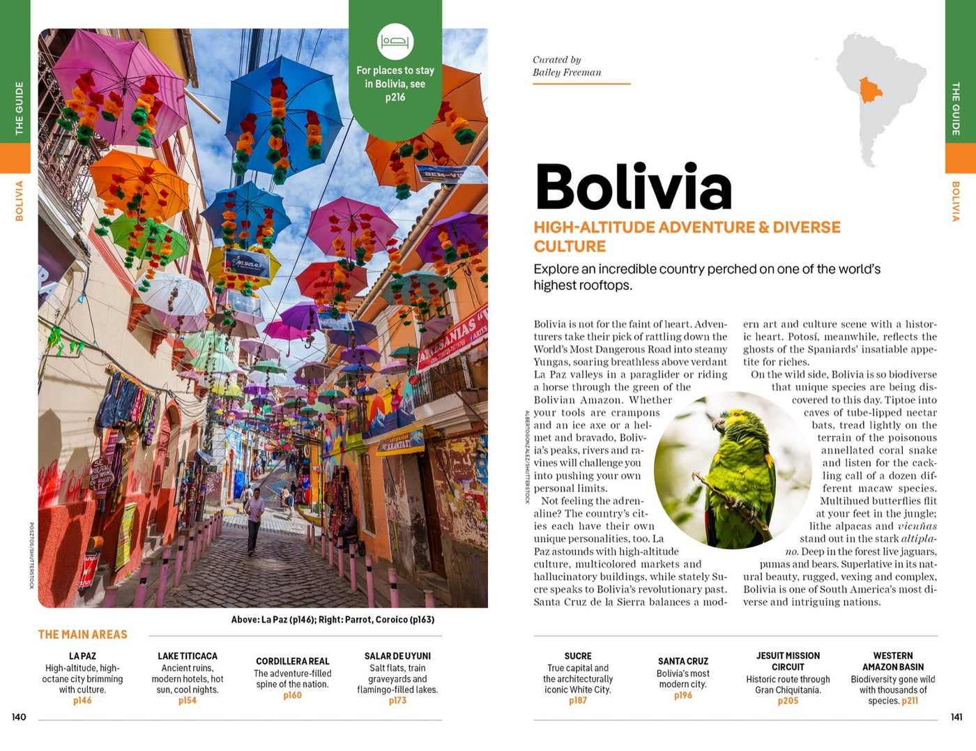 Lonely Planet South America inside page 10