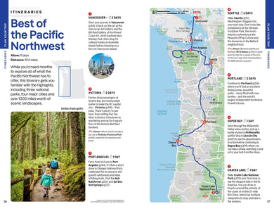 Lonely Planet Washington, Oregon & the Pacific Northwest inside page 4