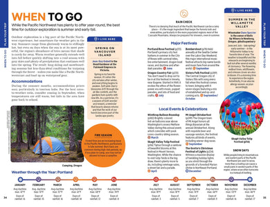 Lonely Planet Washington, Oregon & the Pacific Northwest inside page 5