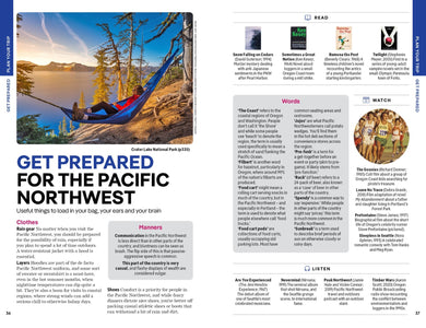 Lonely Planet Washington, Oregon & the Pacific Northwest inside page 6