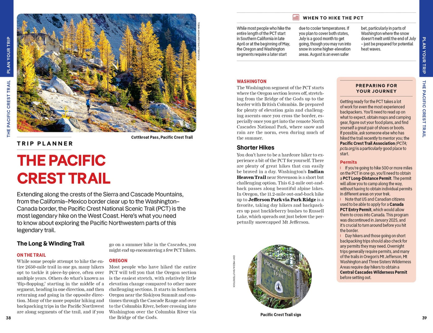 Lonely Planet Washington, Oregon & the Pacific Northwest inside page 7