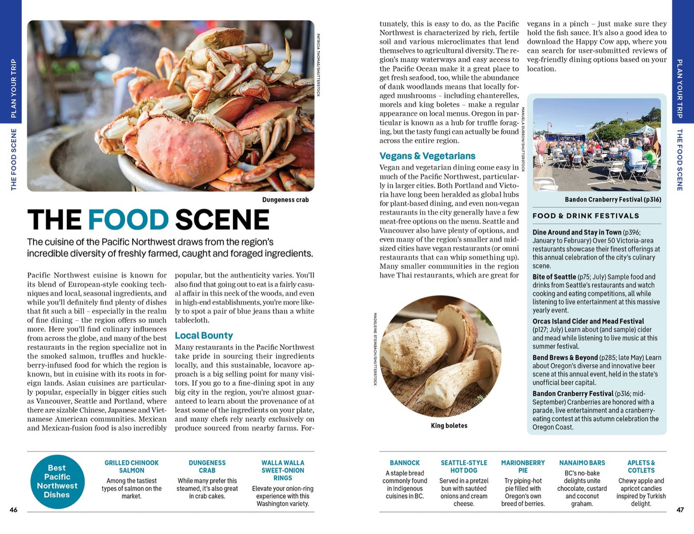 Lonely Planet Washington, Oregon & the Pacific Northwest inside page 8