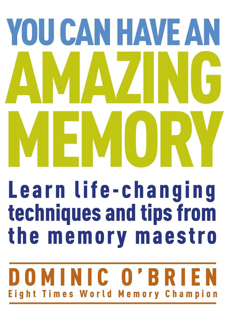 You Can Have an Amazing Memory-Self-help/ personal development/ practical advice-買書書 BuyBookBook