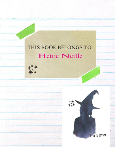 Hettie Nettle's Handbook for Hedgewitches US - Hardback