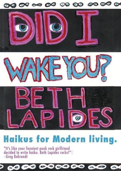Did I Wake You?-Poetry-買書書 BuyBookBook