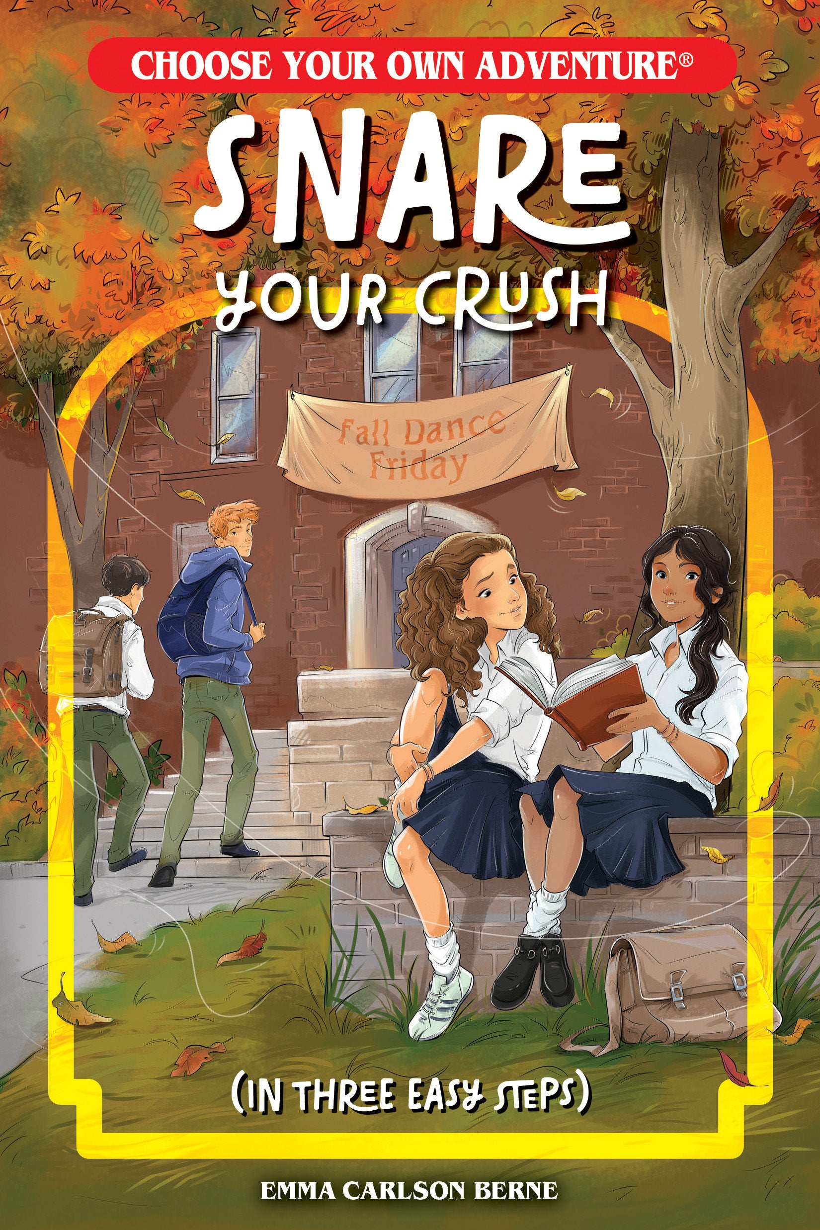 Snare Your Crush in Three Easy Steps-Children’s / Teenage fiction: Relationship stories-買書書 BuyBookBook