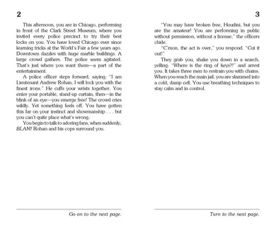 Choose Your Own Adventure Spies: Harry Houdini US - Paperback / softback