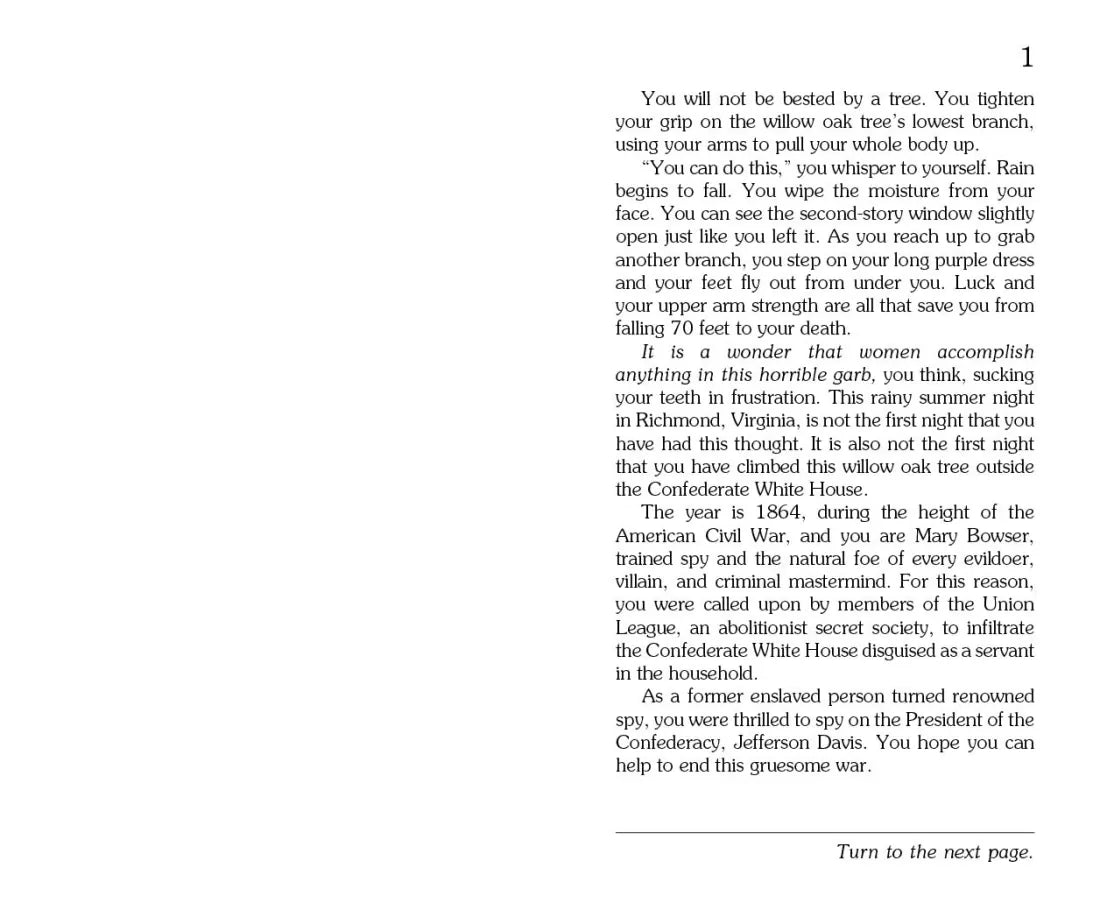 Choose Your Own Adventure Spies: Mary Bowser US - Paperback / softback