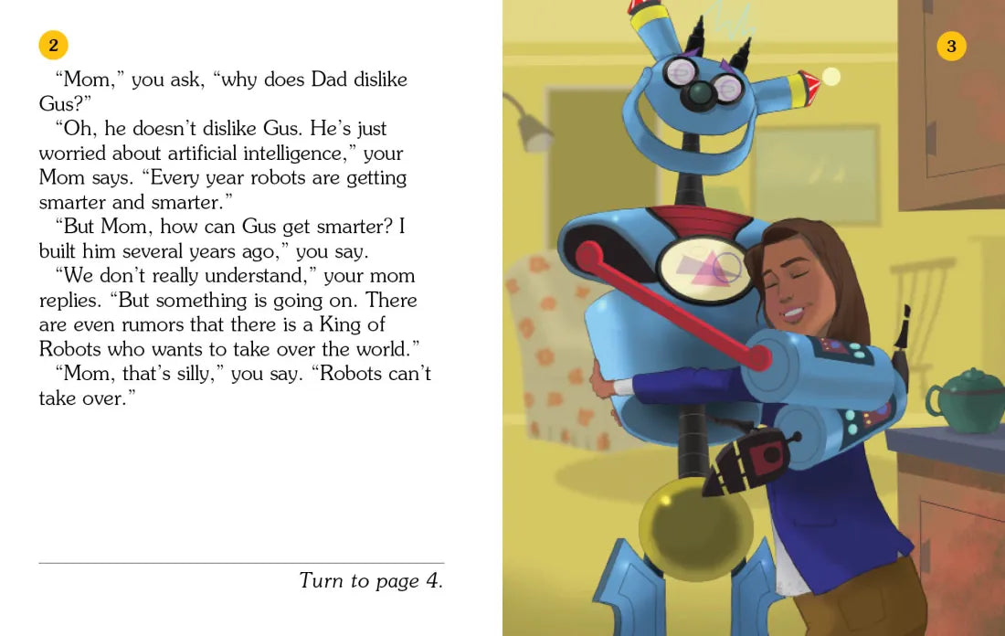 Gus Vs. The Robot King US - Paperback / softback
