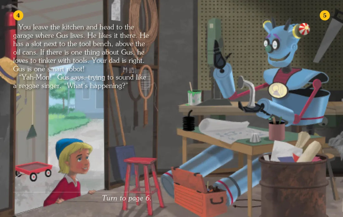 Gus Vs. The Robot King US - Paperback / softback