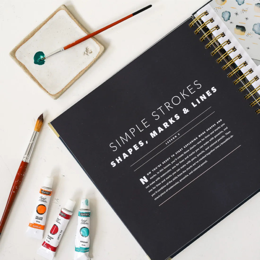 Modern Watercolor Botanicals US - Hardback