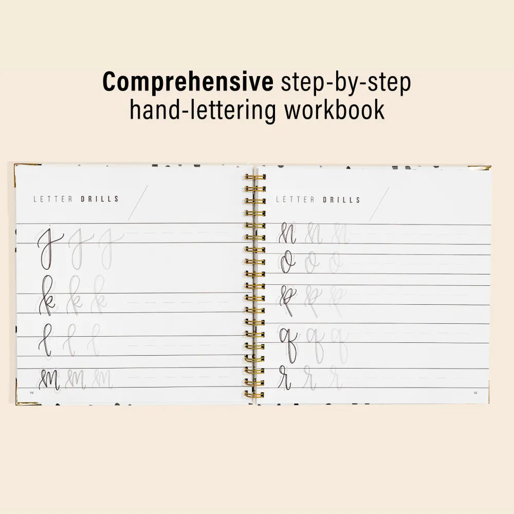 Hand Lettering 101 US - Spiral bound