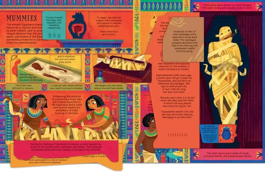 Ancient Egyptians: Hide and Seek History US - Hardback