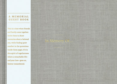 In Memory Of . . .
