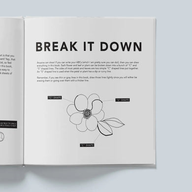 Modern Flowers: How to Draw Books for Kids with Flowers, Plants, and Botanicals US - Paperback / softback