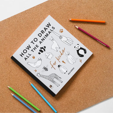 All the Animals: How to Draw Books for Kids with Dogs, Cats, Lions, Dolphins, and More US - Paperback / softback