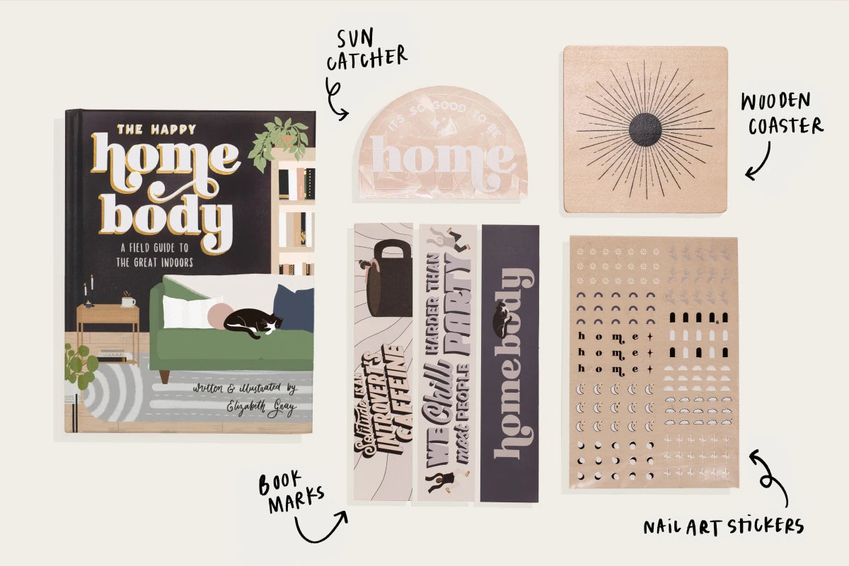 The Happy Homebody US - Hardback
